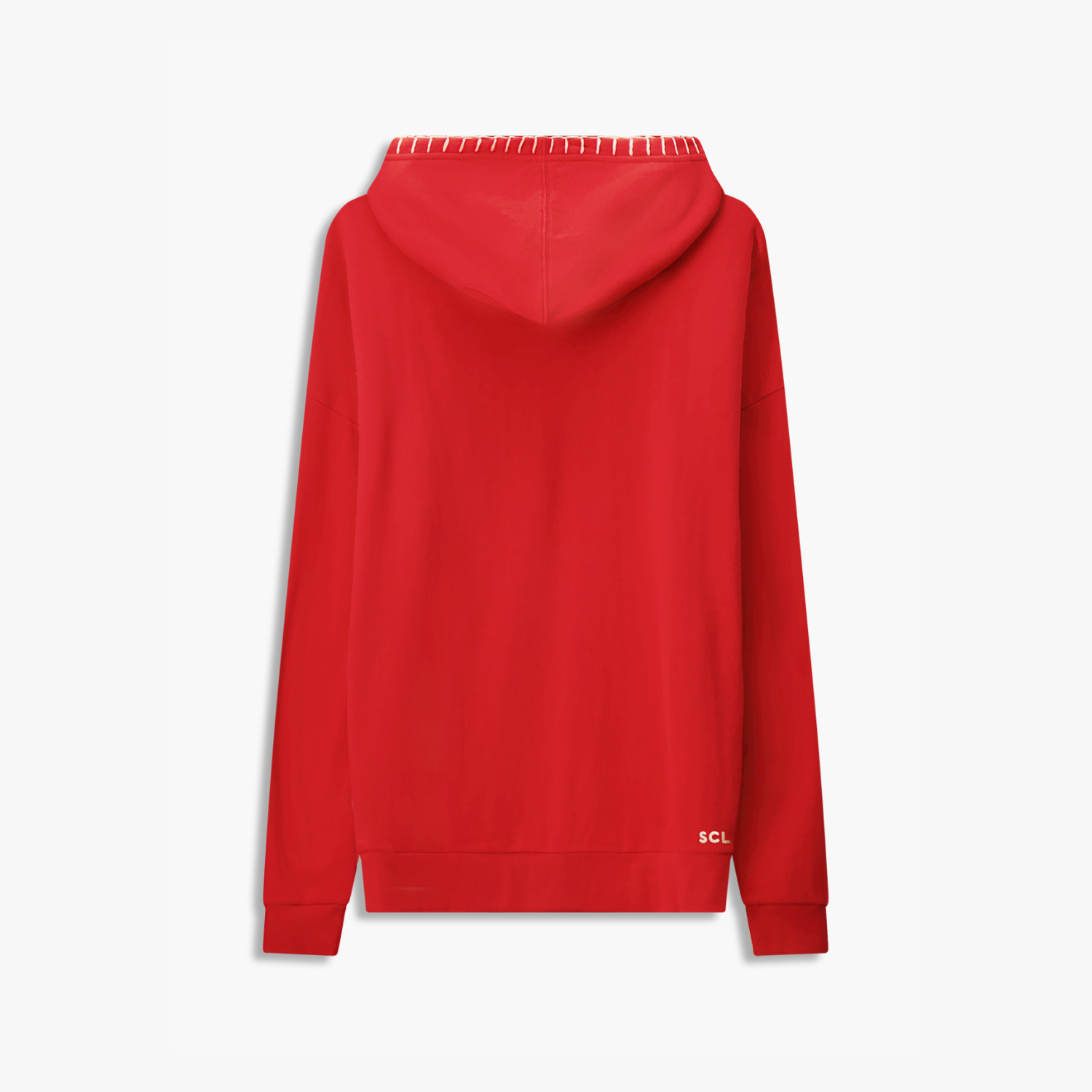 The Oversized Hoodie with Whipstitch