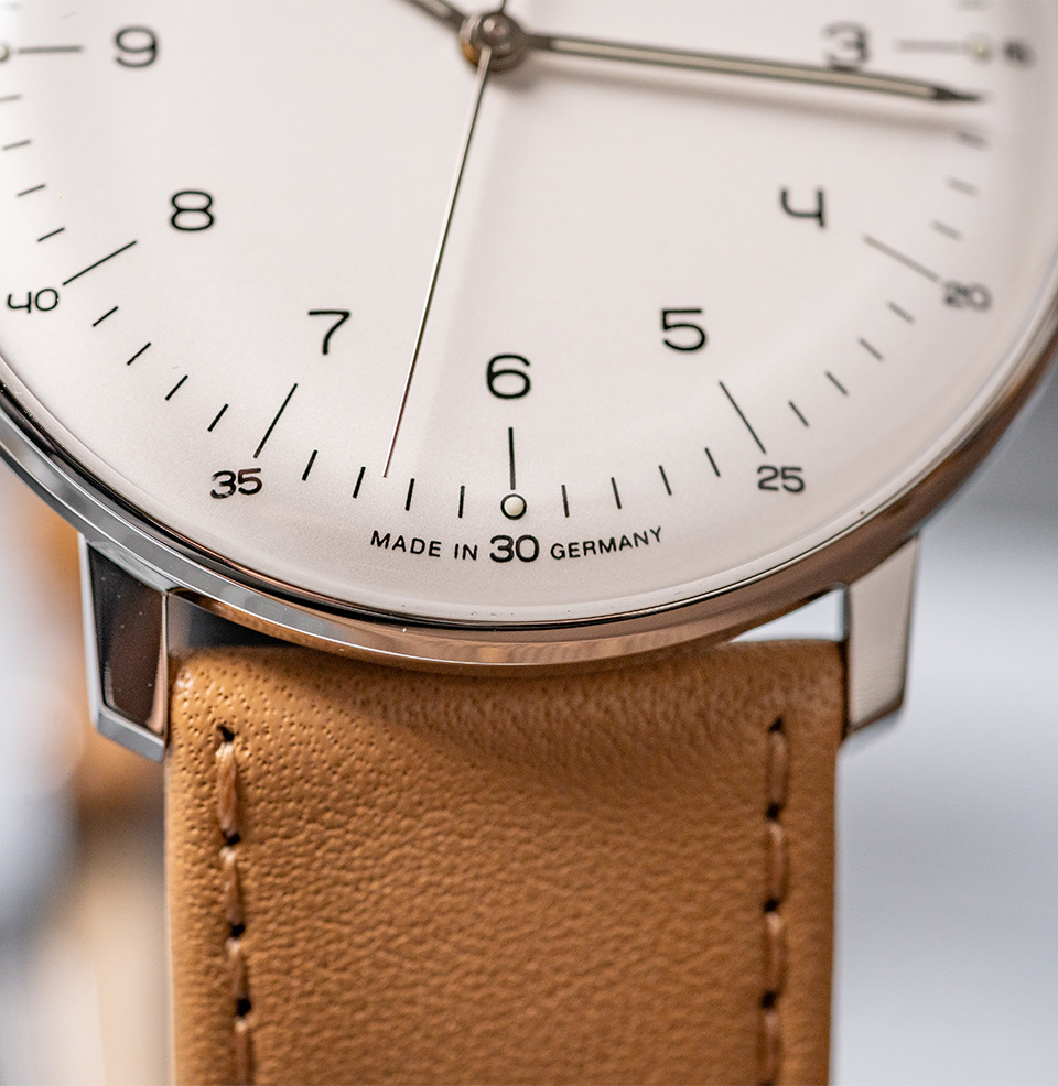 Max Bill Automatic Matte Silver Dial