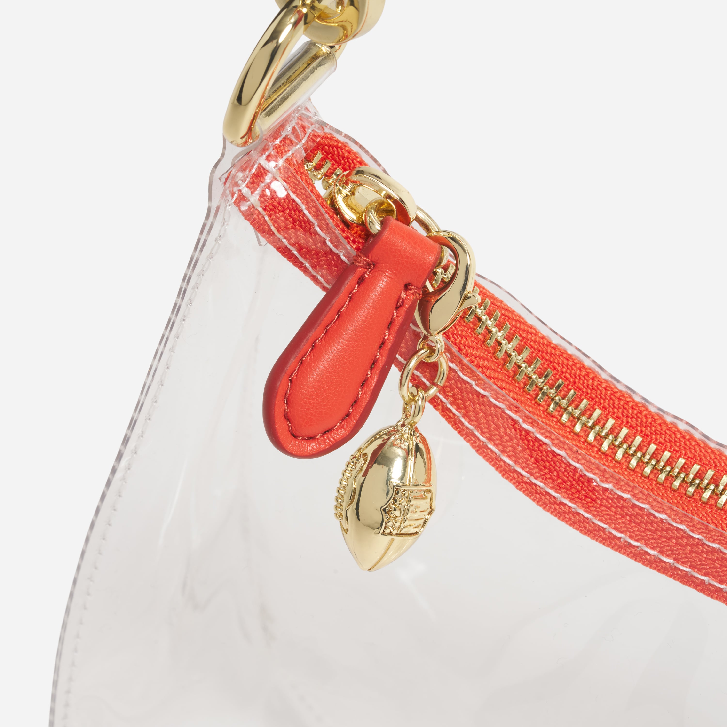 Clear Curved Crossbody Bag