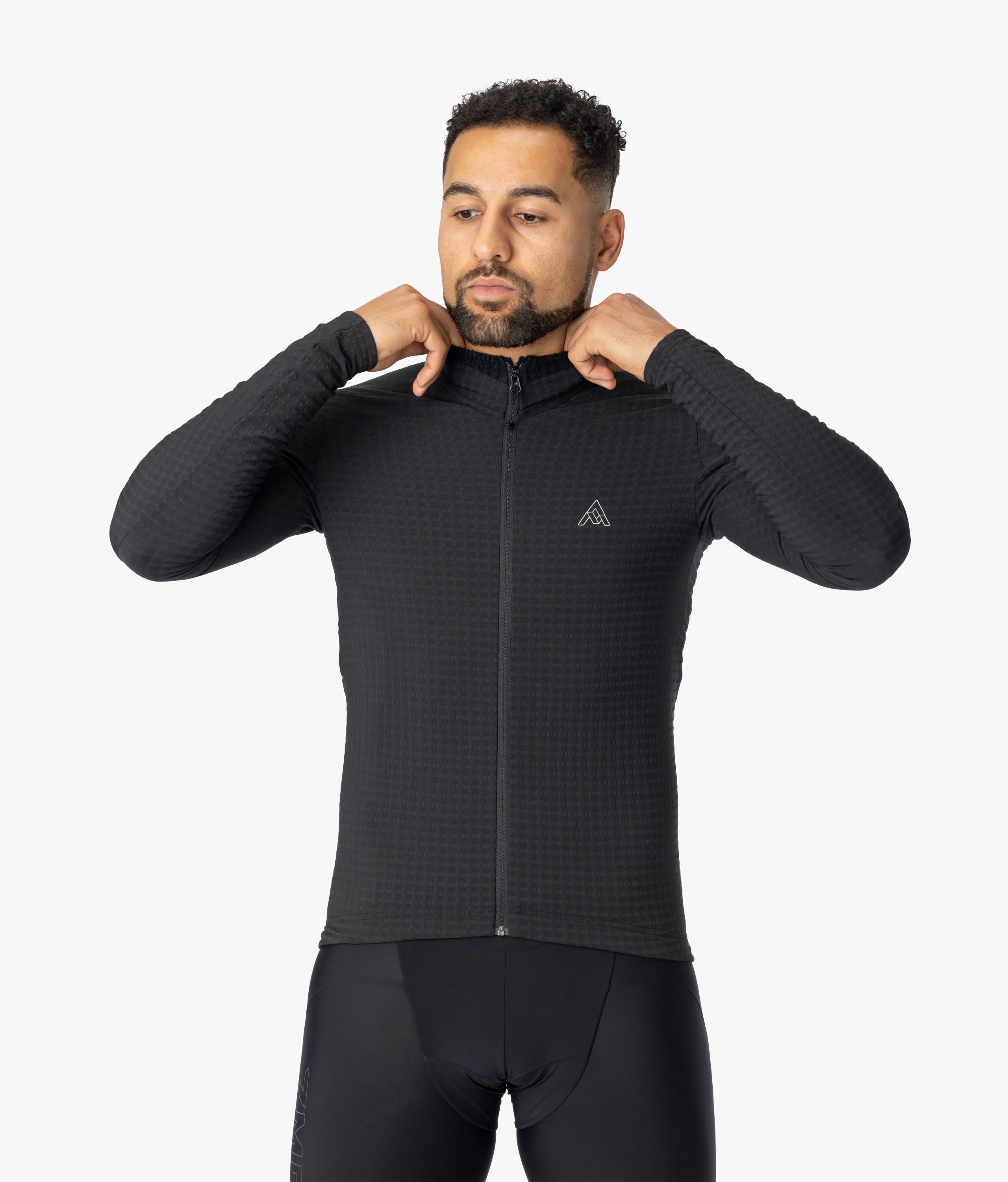 Men's Seton Jersey - Men's Long Sleeve Thermal Biking Jersey