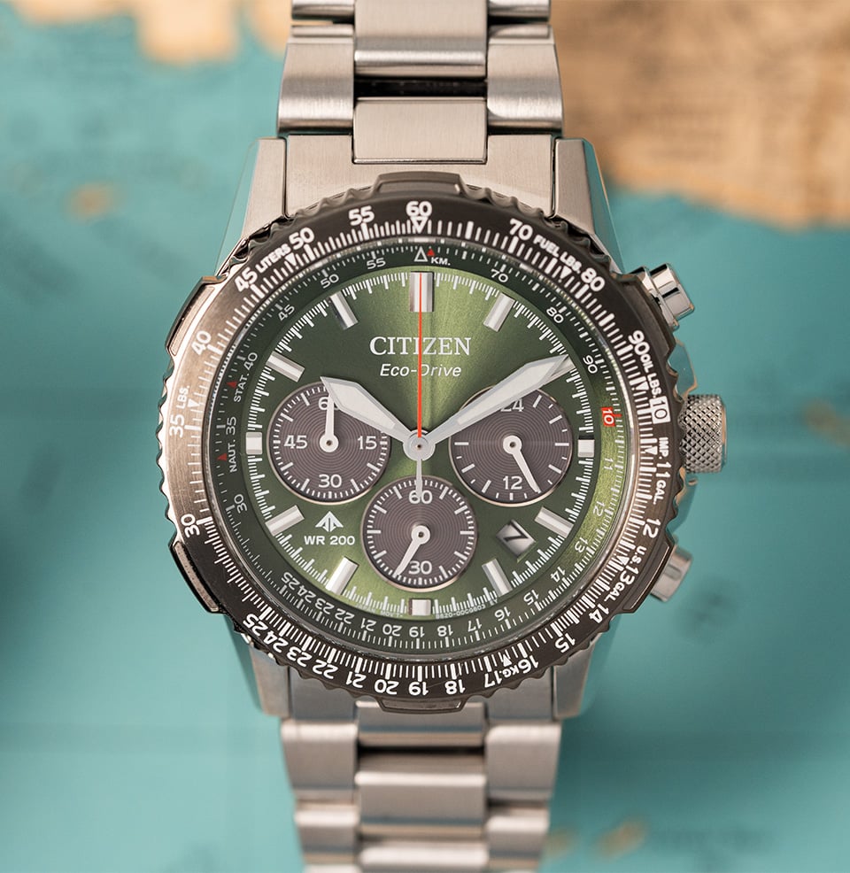 時計 CITIZEN PROMASTER NAVIHAWK C420 Titanium Citizen Promaster Navihawk 40mm Watch – Windup Watch Shop