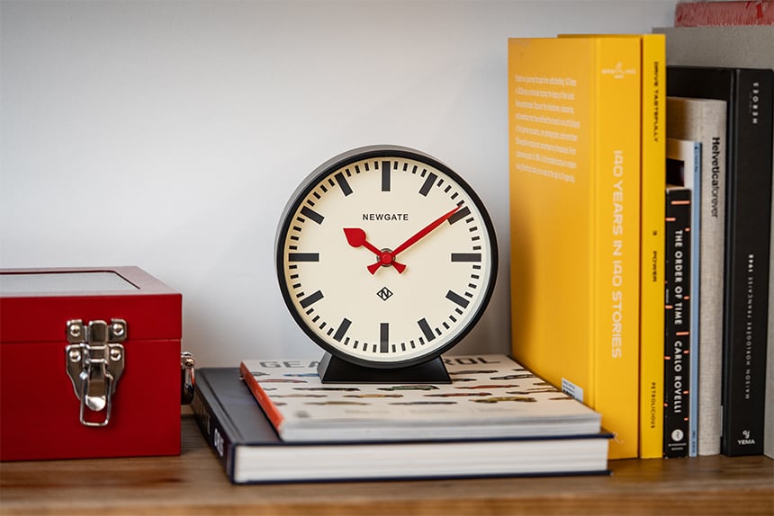 Newgate M Mantel Railway Clock – Windup Watch Shop