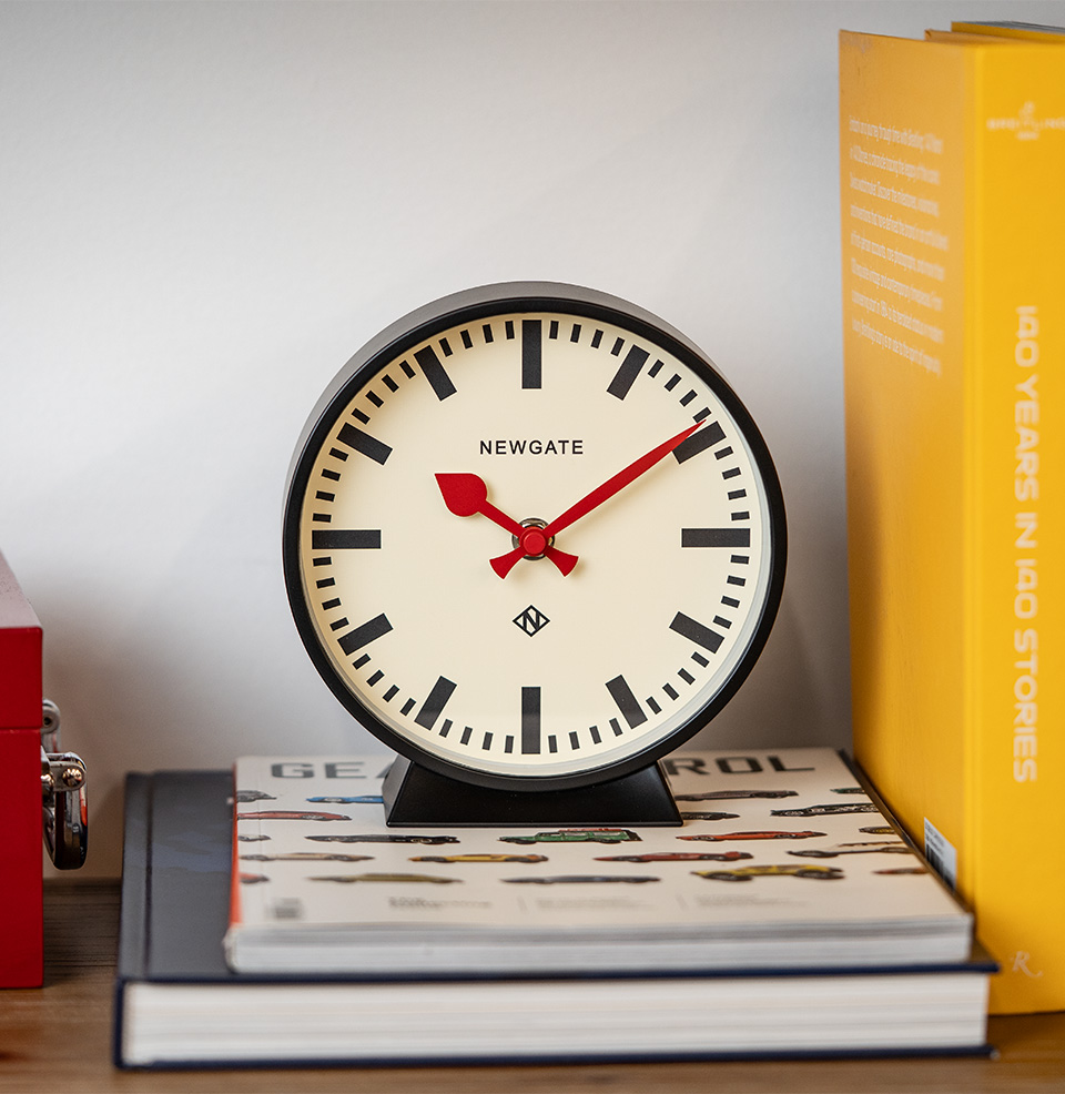 Newgate M Mantel Railway Clock – Windup Watch Shop