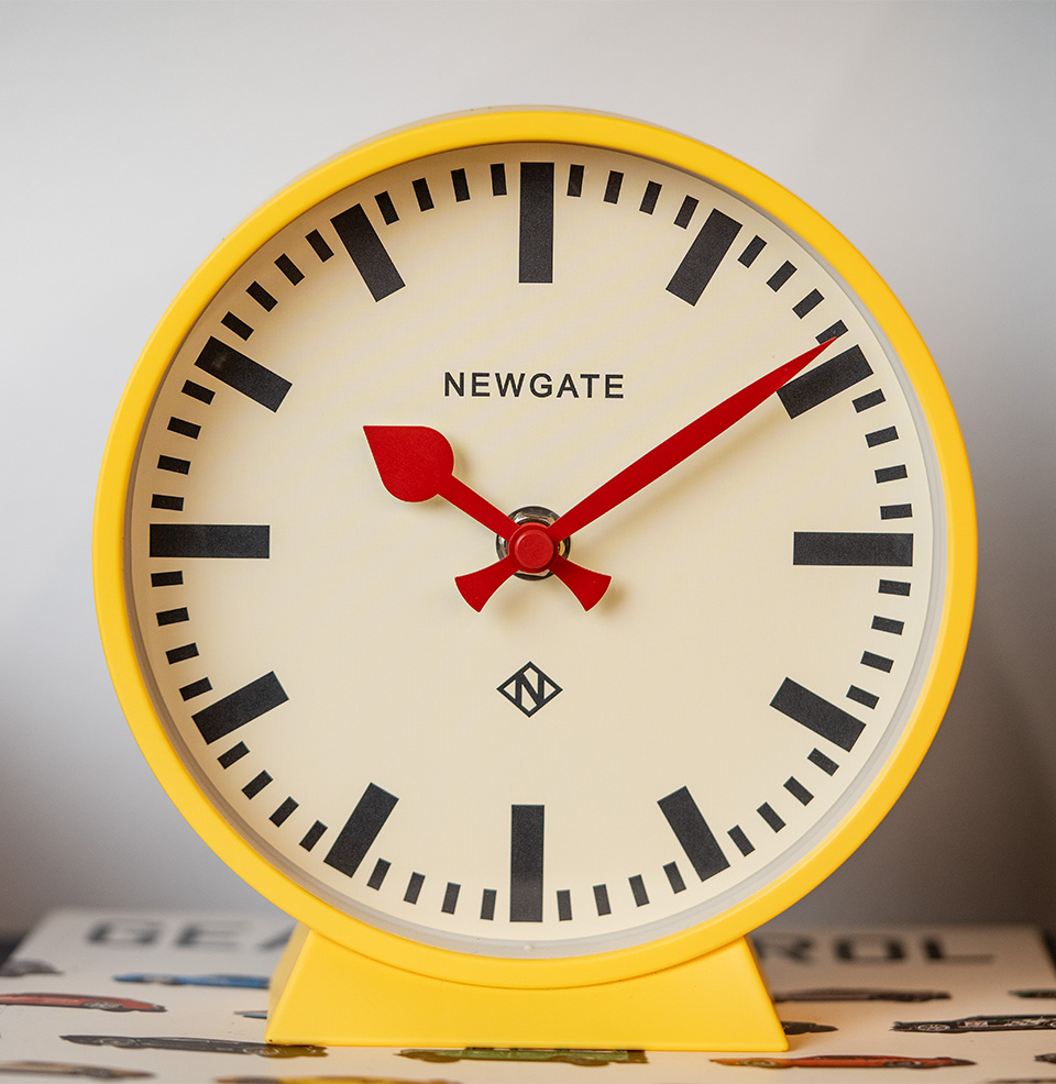 M Mantel Railway Clock The M Mantel Railway Clock