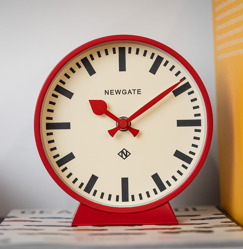 M Mantel Railway Clock The M Mantel Railway Clock