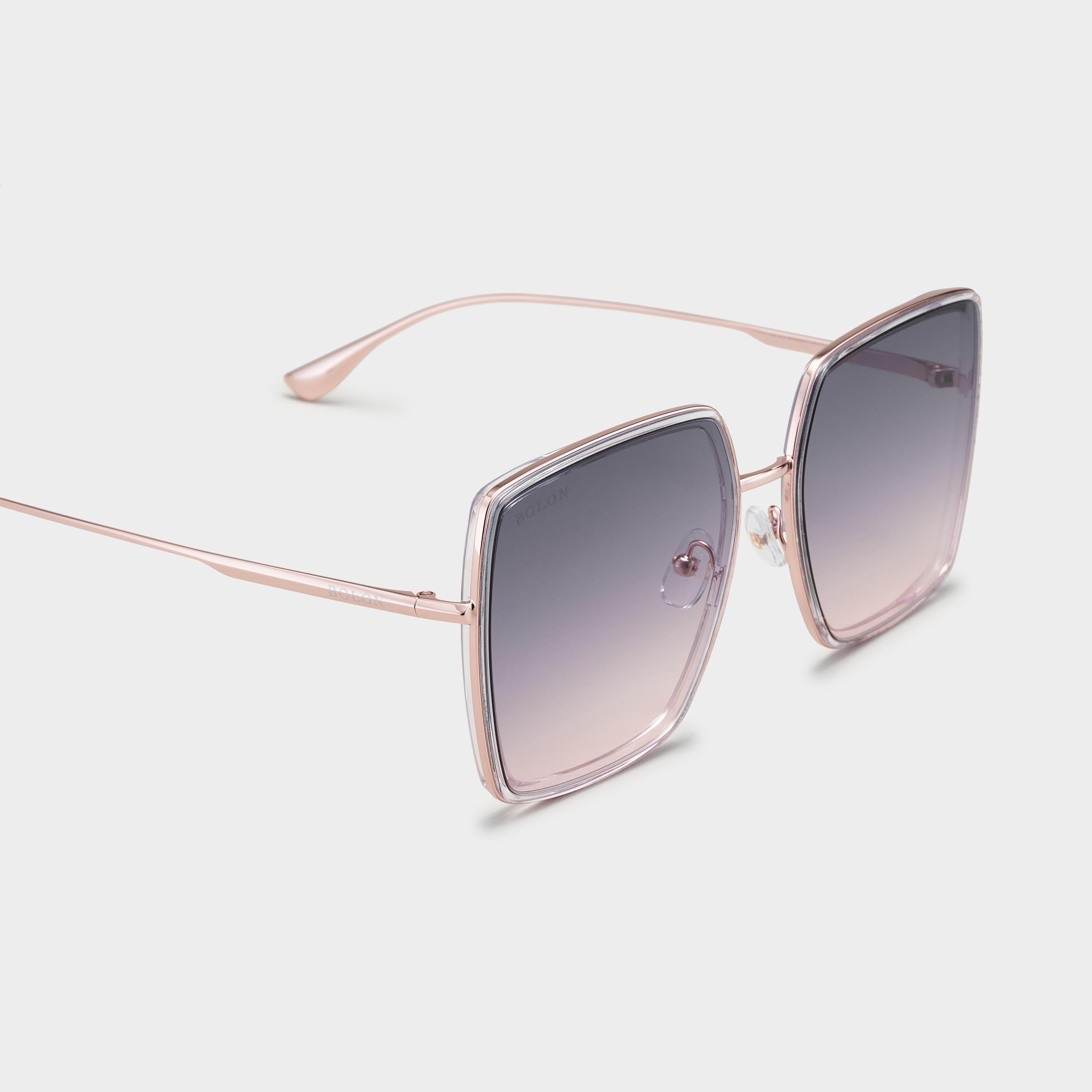 Pink Gradient Gold White Full Rim Clubmaster Vincent Chase Economic  exclusive range VC S15796-C3 Sunglasses at LensKart.com