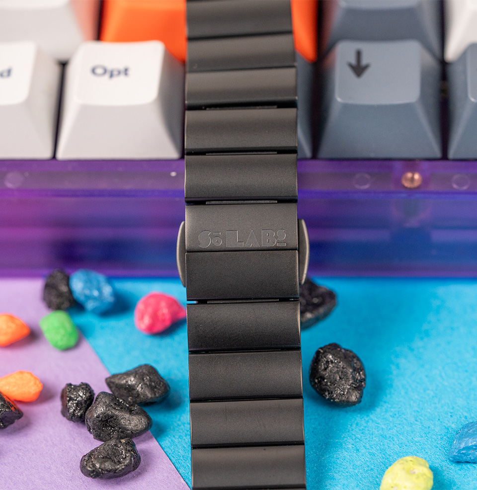 Layer Two Series Matching DLC-Coated Bracelet