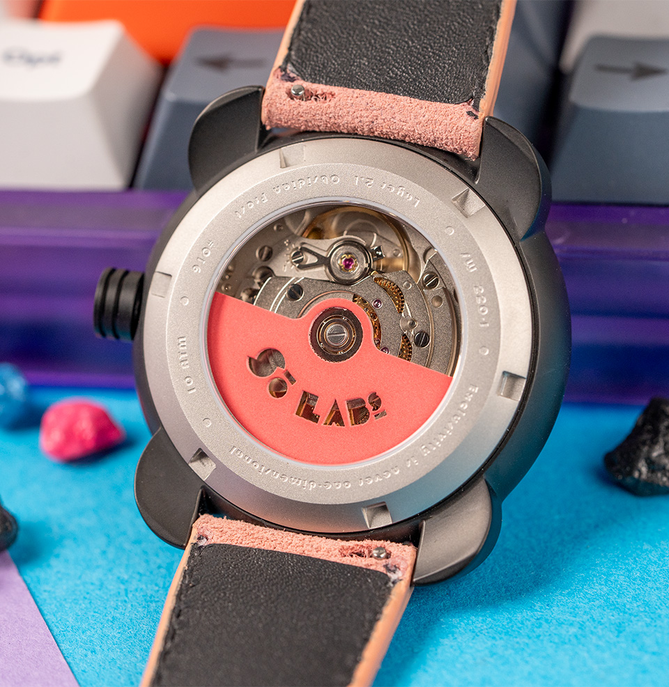 Layer Two Series Exhibition Sapphire Caseback