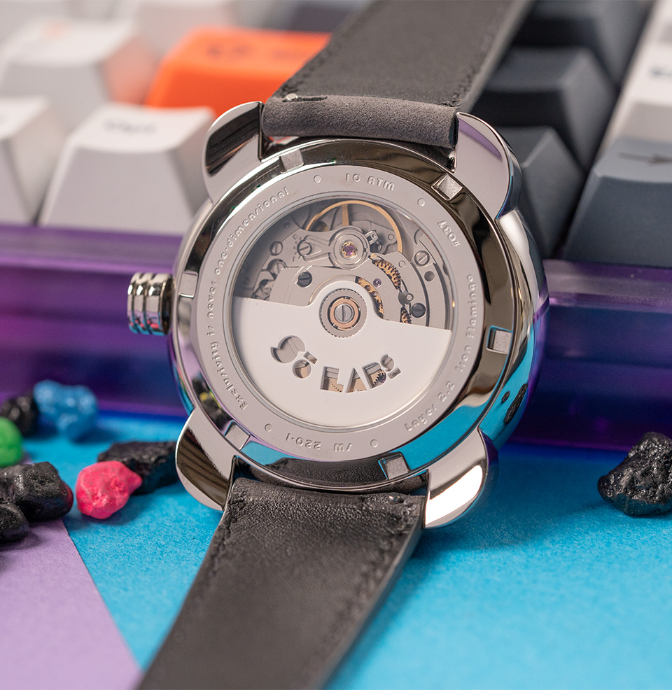 Layer Two Series Exhibition Sapphire Caseback