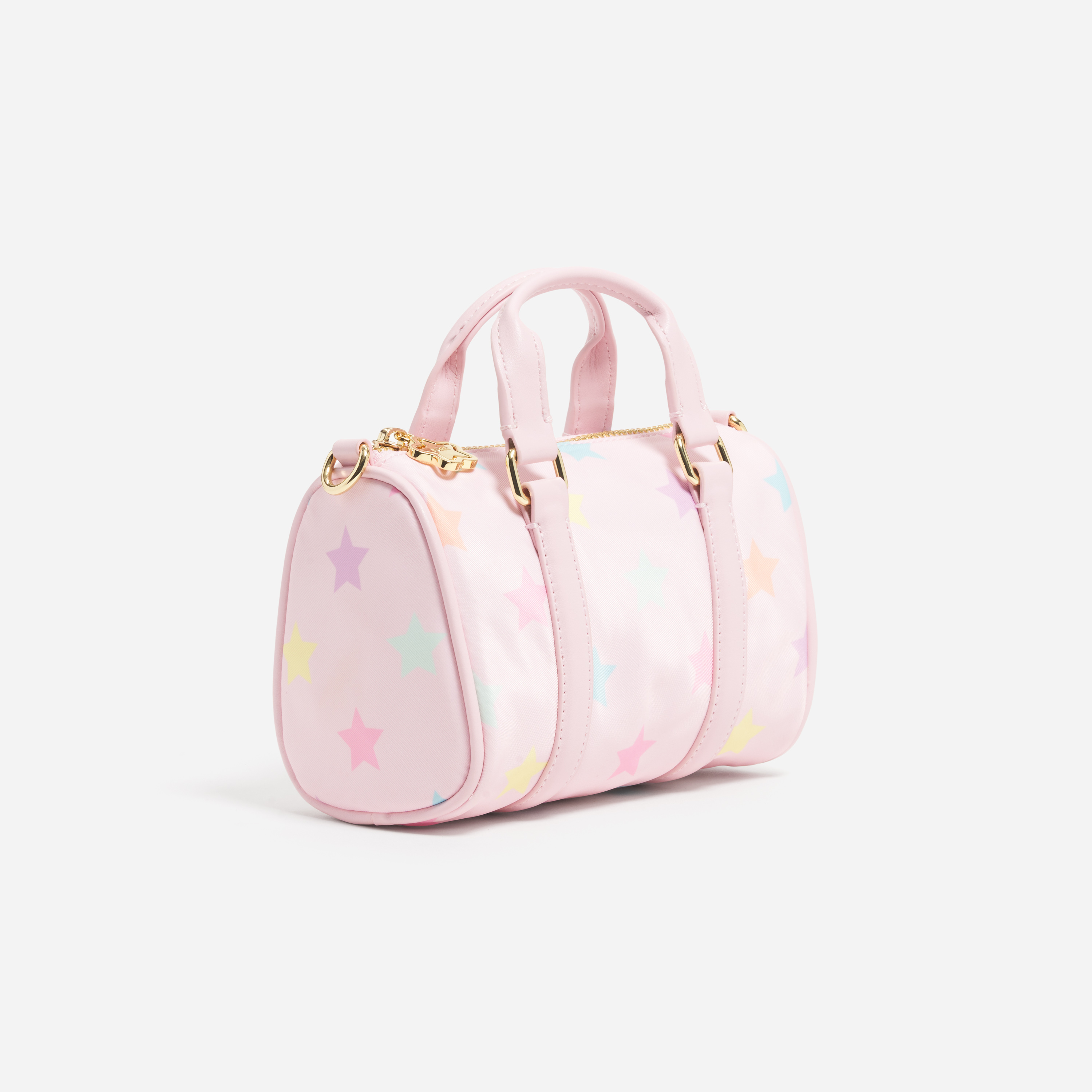 Micro Duffle Crossbody Bag