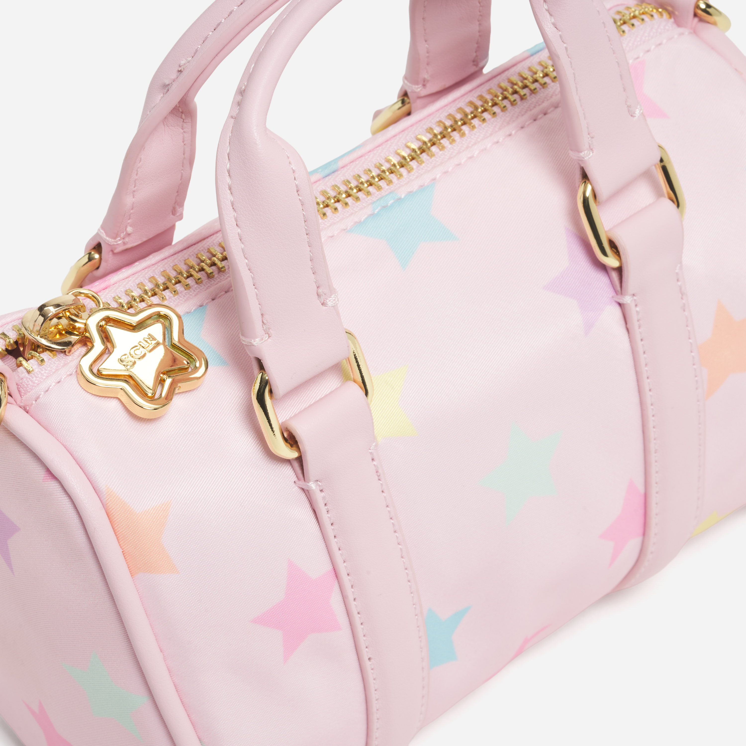 Micro Duffle Crossbody Bag