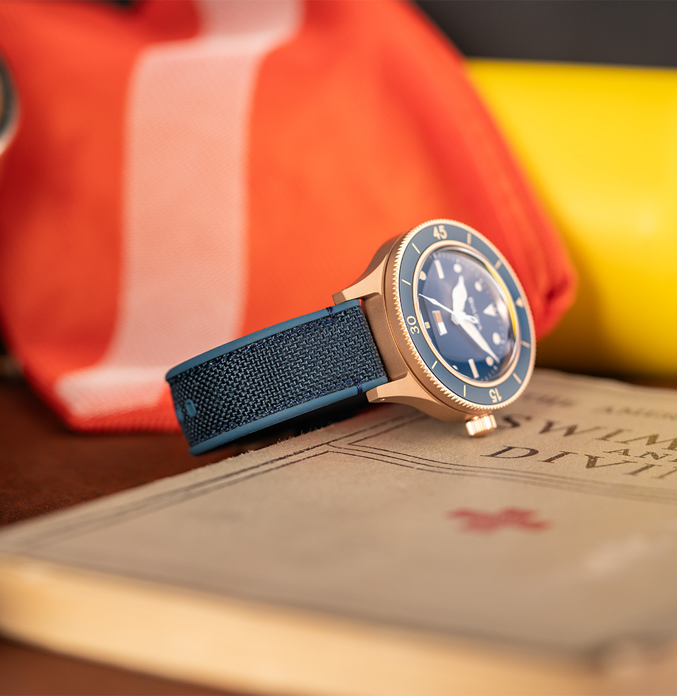 MIL-SHIPS Bronze New 18mm lug width.