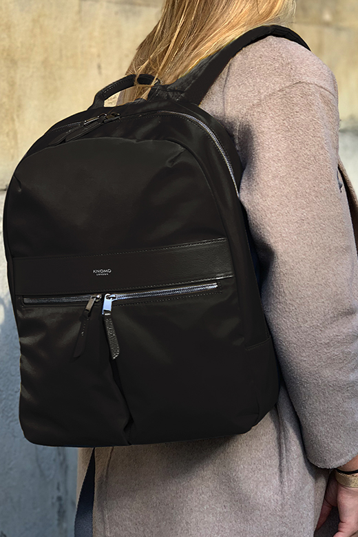 KNOMO Beauchamp Laptop Backpack - 14" Product Feature Rectangle Image 2 |knomo.com