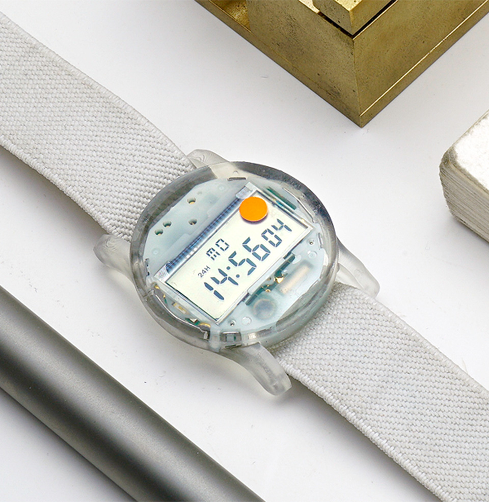 Solid State Watch Day, Hour, Minute and Seconds