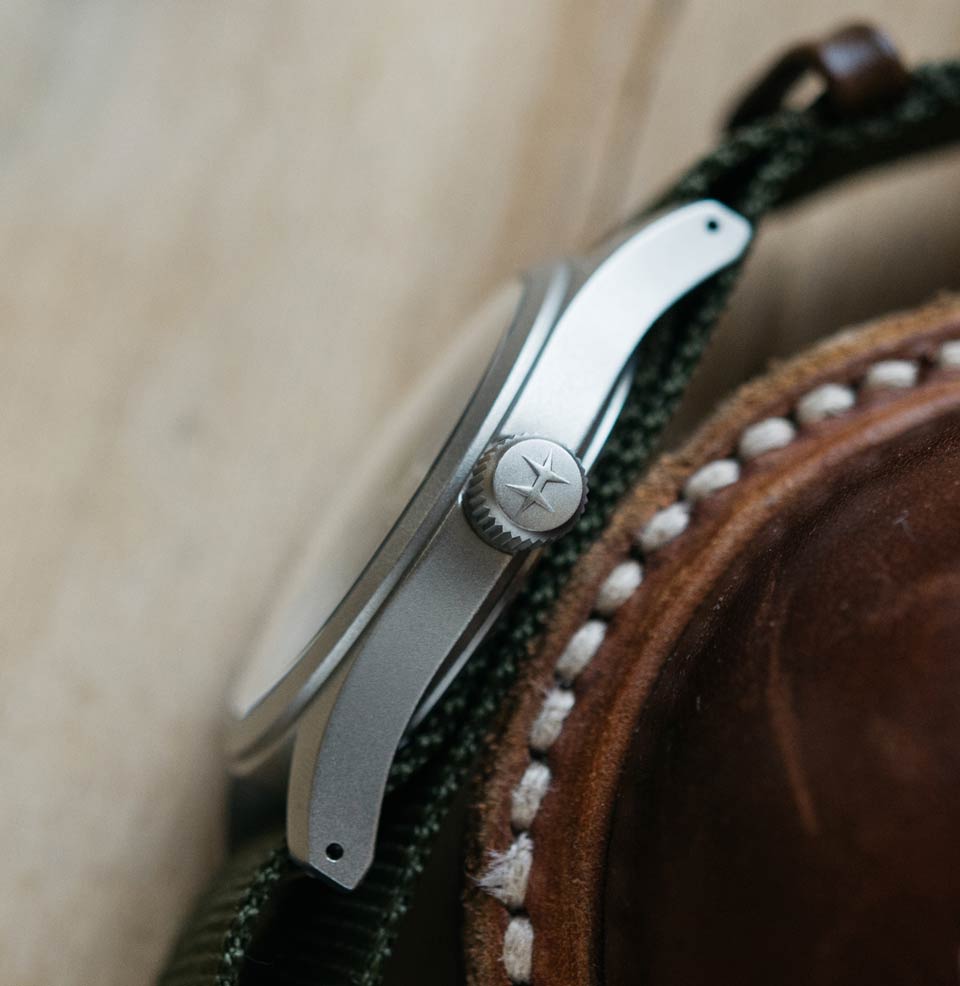 Khaki Field Mechanical Thin Profile