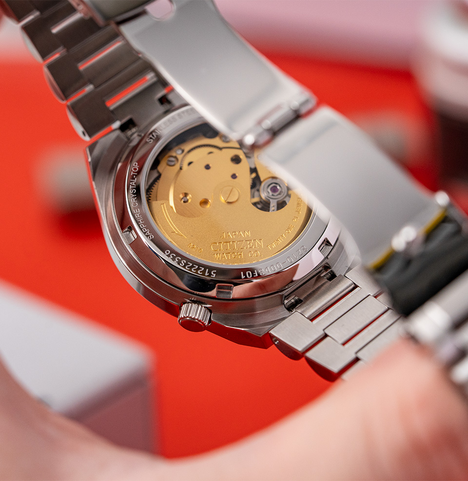 Tsuyosa 37mm Miyota caliber 8210 