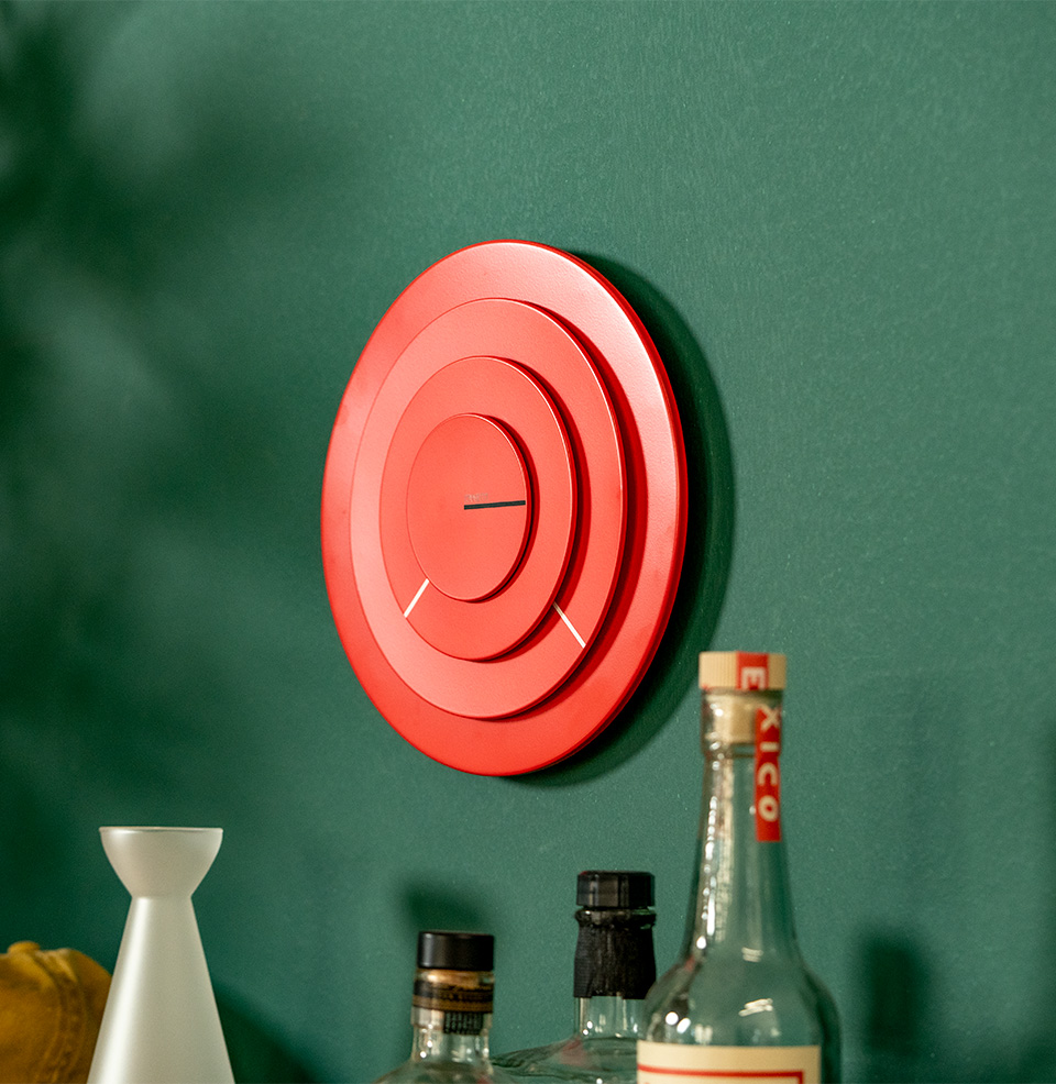 Canetti Space Wall Clock Slim Profile