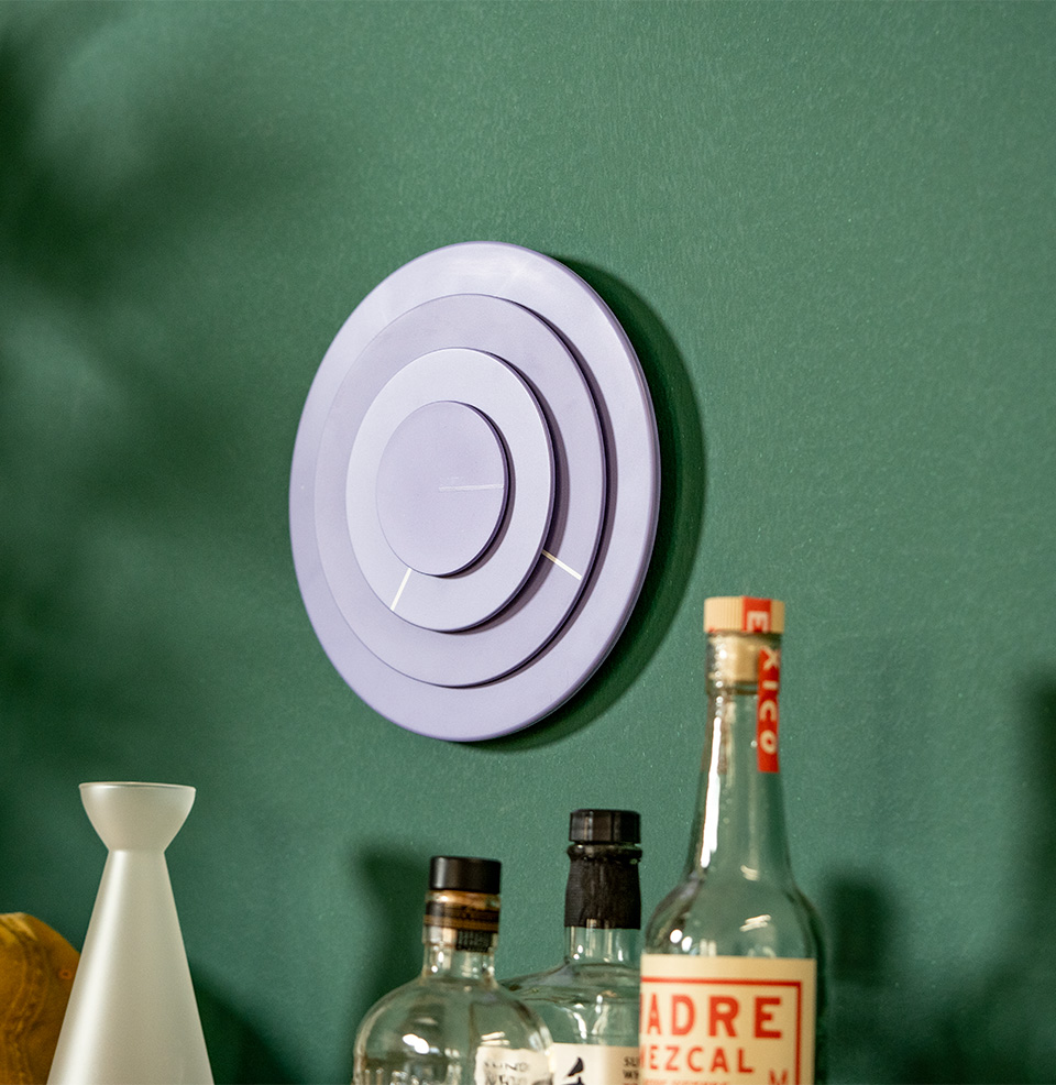 Canetti Space Wall Clock Slim Profile 