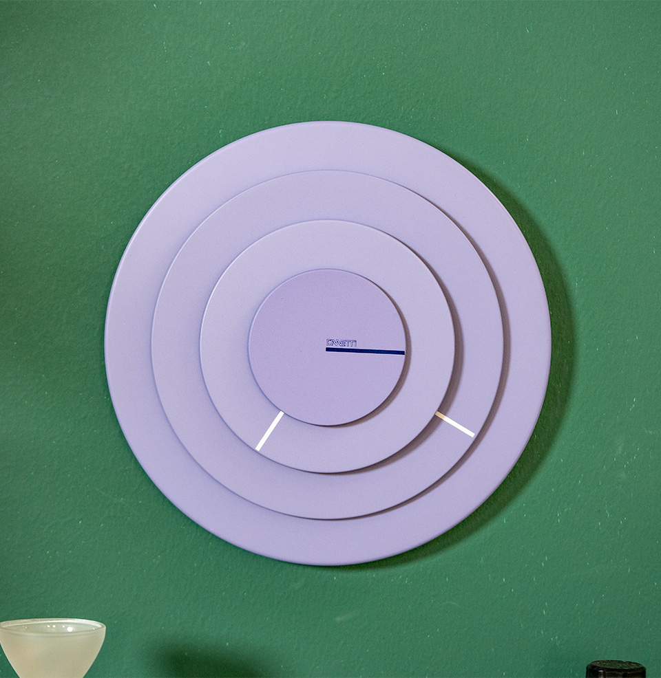 Canetti Space Wall Clock Hour, Minute and Seconds Disc