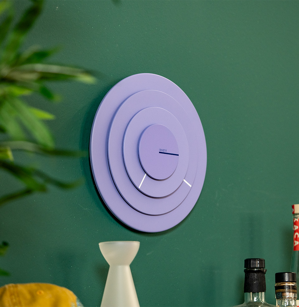 Canetti Space Wall Clock Takes one double A battery