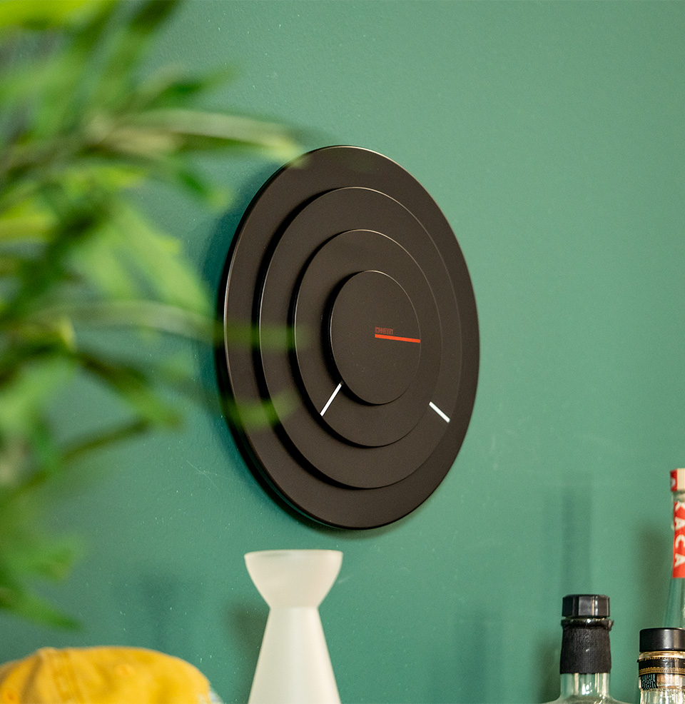 Canetti Space Wall Clock Takes one double A battery