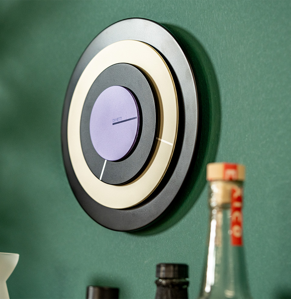 Canetti Space Wall Clock Slim Profile