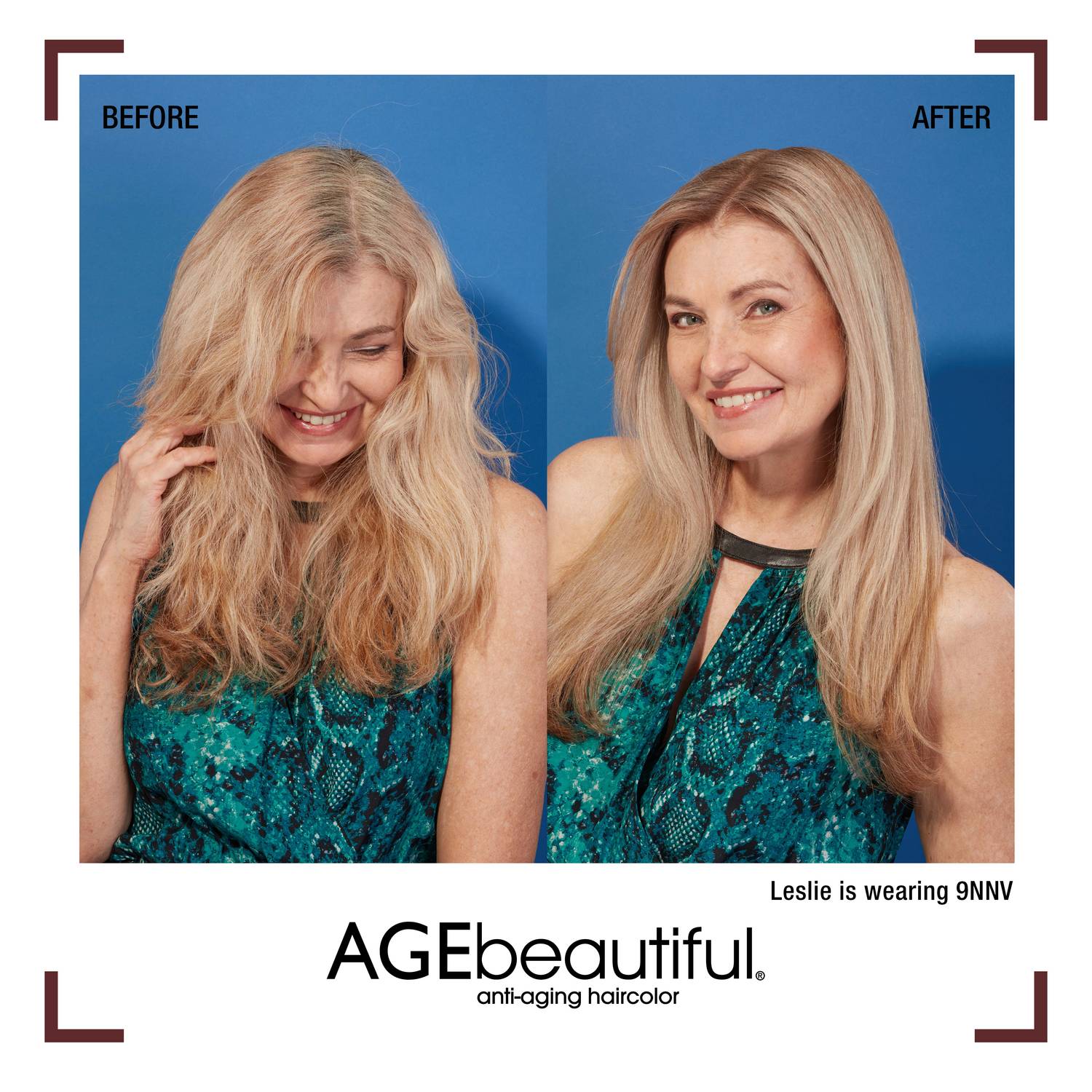 Blonde Hair Dye AGEbeautiful® 100 Gray Coverage