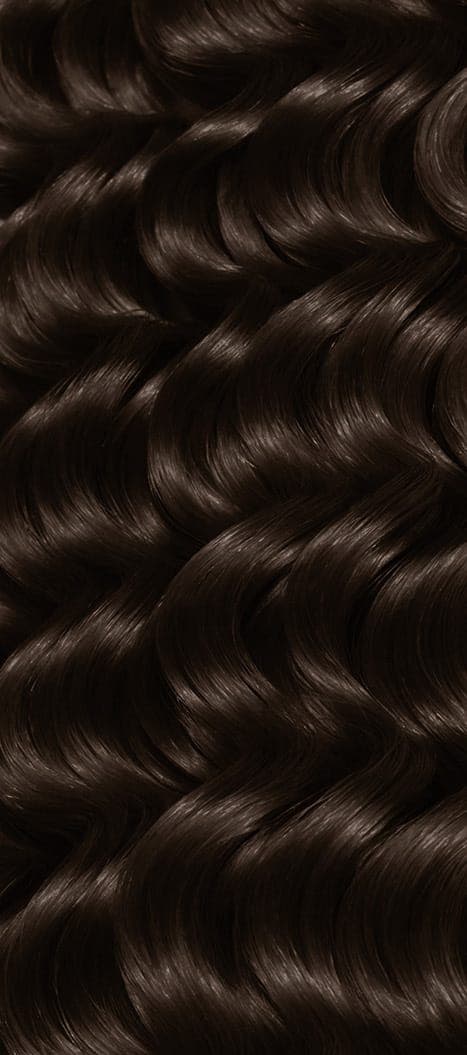 Two bottles and packaging for All About Curls Permanent Color in shade 3N Licorice Loops.