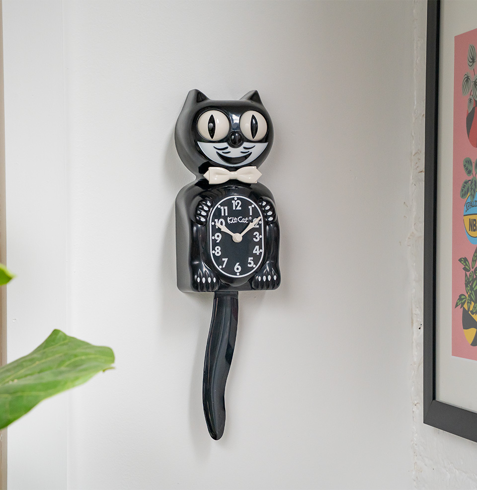 Kit-Cat Klock Swinging tail