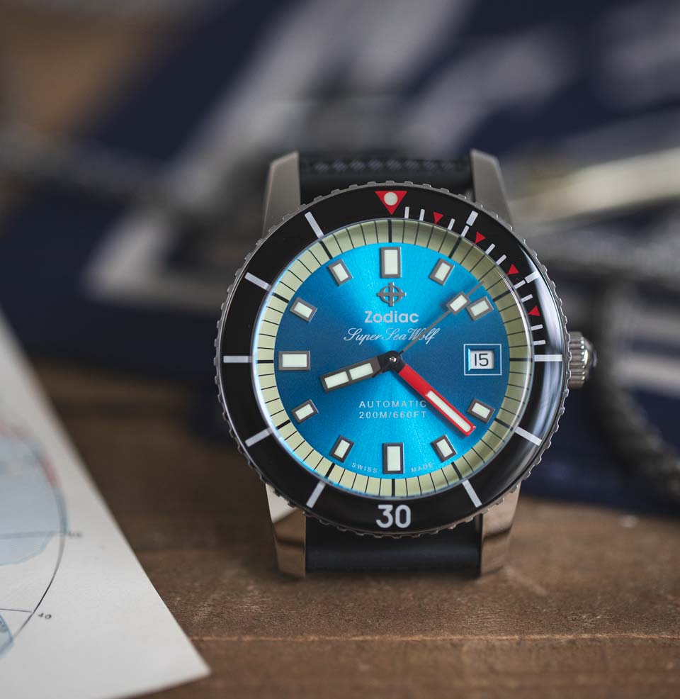 Super Sea Wolf Compression Vintage dial design