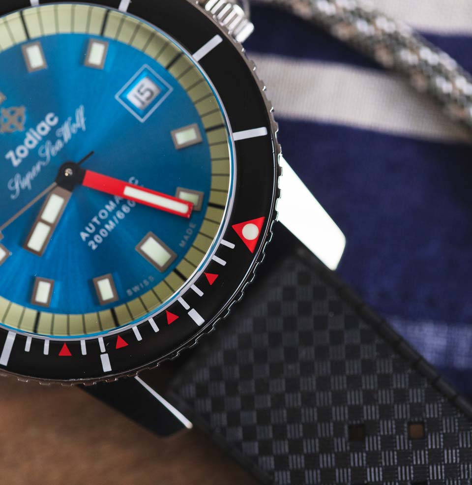 Super Sea Wolf Compression Vintage Bezel design