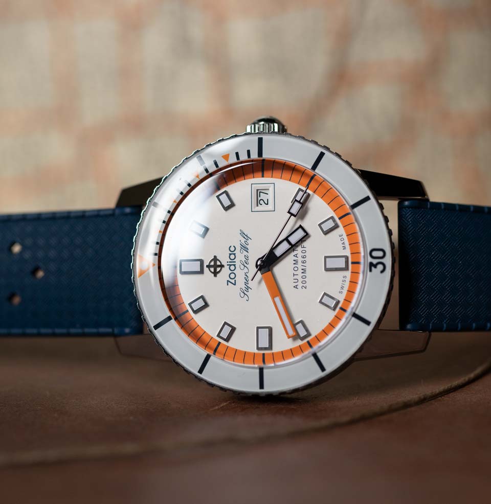 Super Sea Wolf Compression Vintage dial design