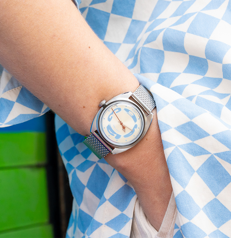 Zapata Modul 35mm on a 6” wrist