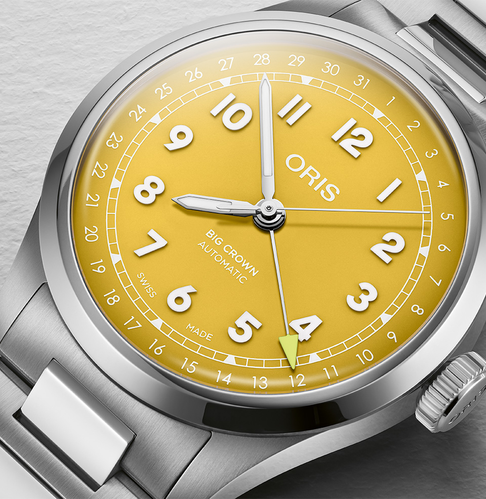 Big Crown Pointer Date 40mm (2025) Oris Big Crown Pointer Date Yellow