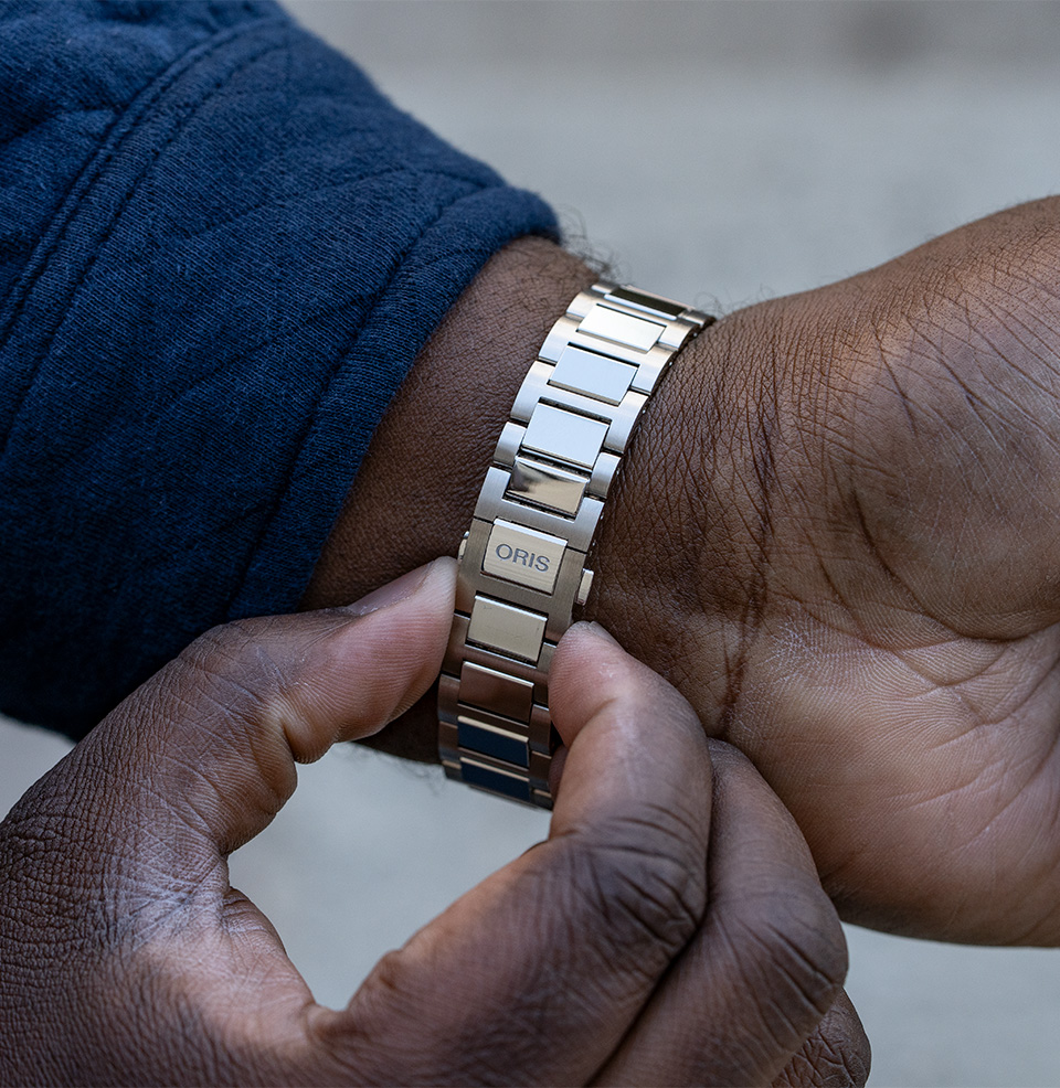 Big Crown Pointer Date 40mm (2025) New H-Link Stainless Steel Bracelet