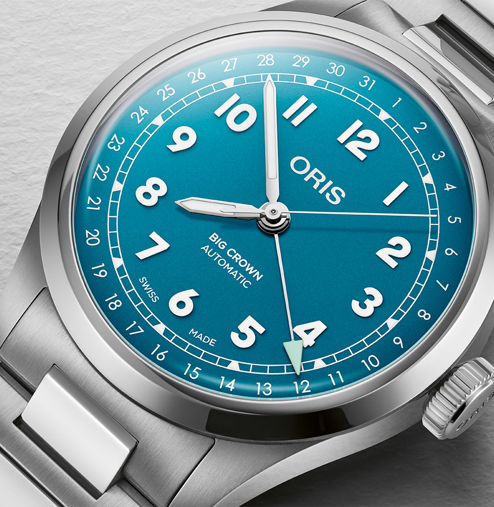 Big Crown Pointer Date 40mm (2025) Oris Big Crown Pointer Date Sky Blue