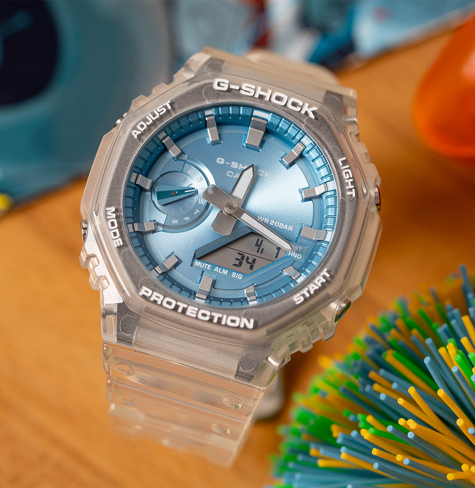 Bright Metallic GA2100BM The G-SHOCK Bright Metallic 