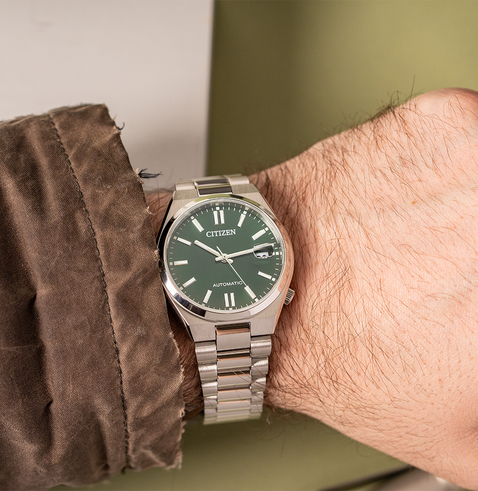 Tsuyosa 37mm 37mm on a 7.0” wrist