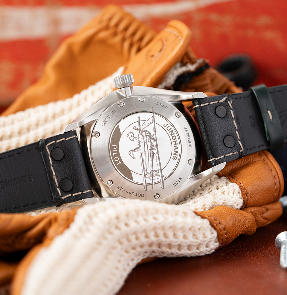 Meister Pilot Automatic Pilot themed caseback