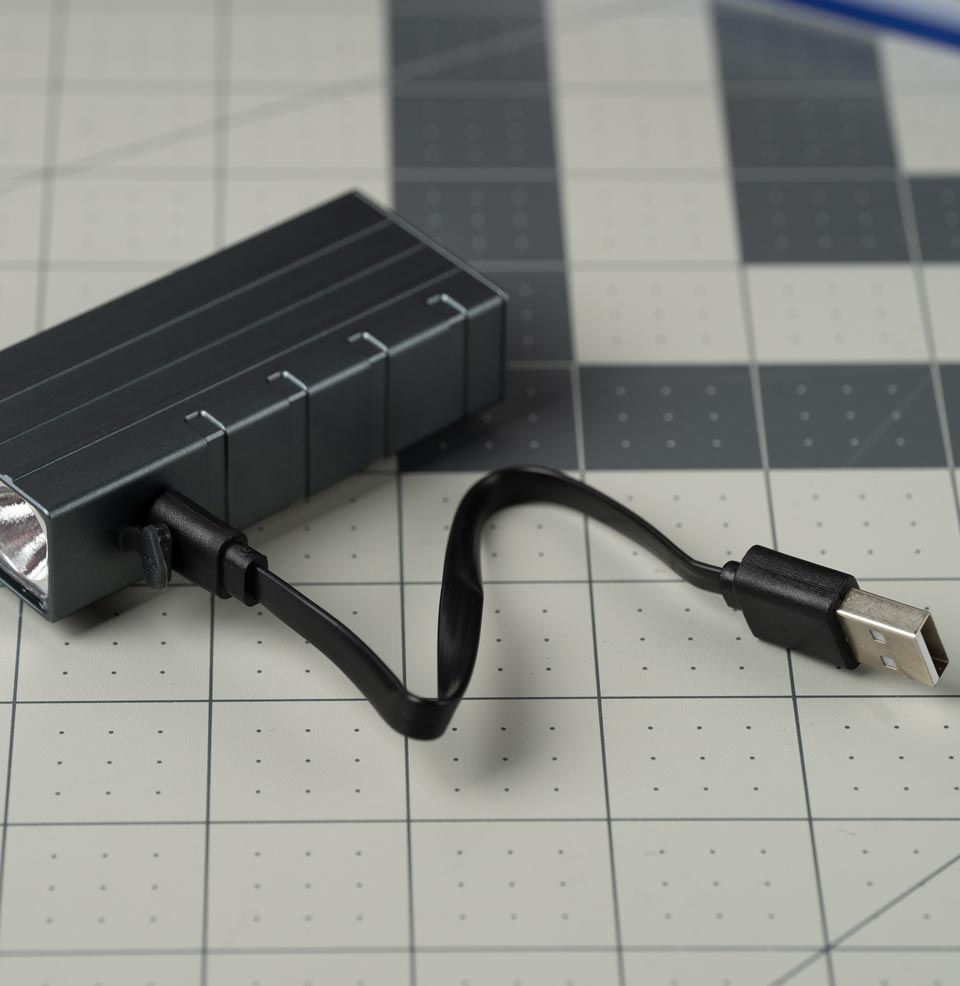 Compact Dual Photon Flood - 14500x2 Flashlight by Maratac® Two 14500 Li-ion batteries included