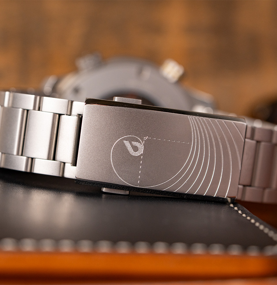 BOLDR x Worn & Wound 3XT GMT Bracelet BOLDR signed clasp