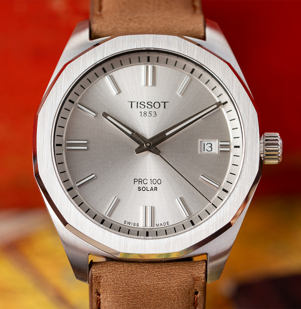 PRC 100 Solar Quartz Sunburst dial