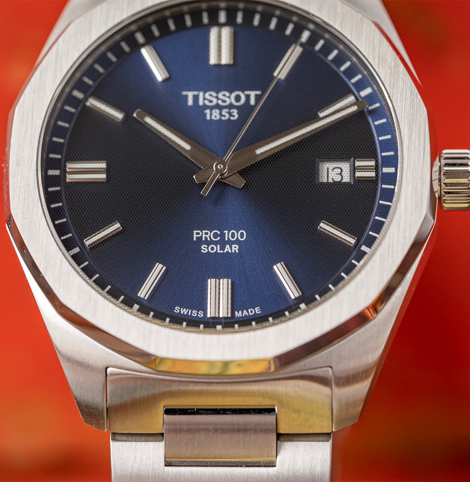 PRC 100 Solar Quartz Sunburst dial