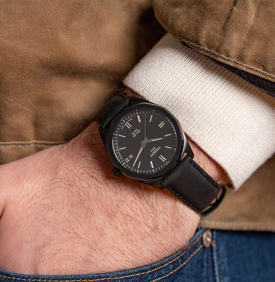 PRC 100 Solar Quartz 39mm on a 7.5” Wrist