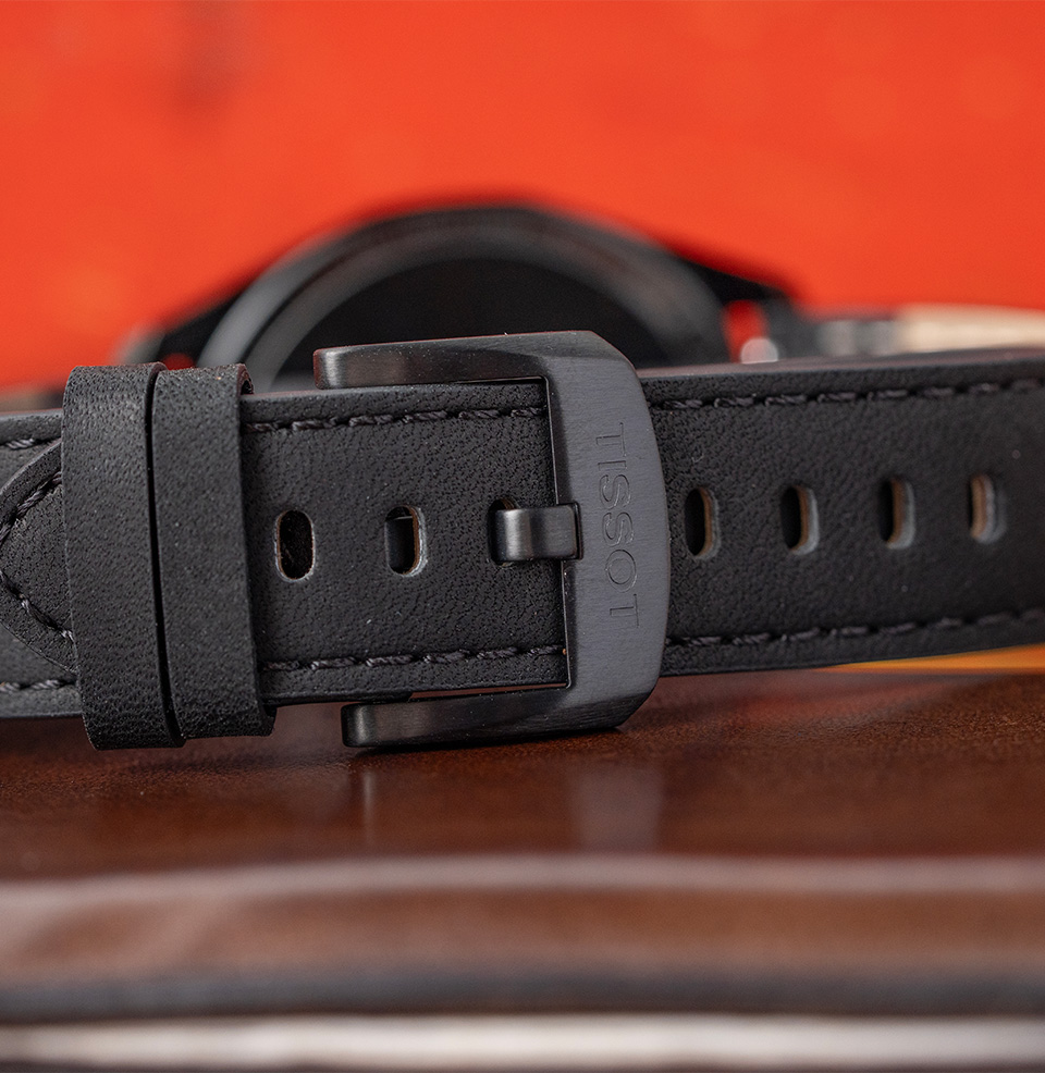 PRC 100 Solar Quartz Signed buckle