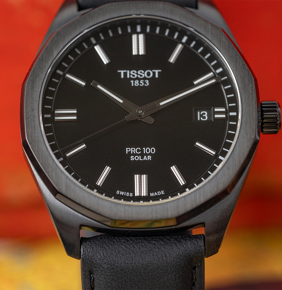 PRC 100 Solar Quartz Black dial