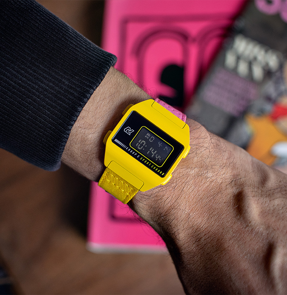 Worn & Wound x StrapHabit Ride to Conquer Cancer Team Watch Strap 