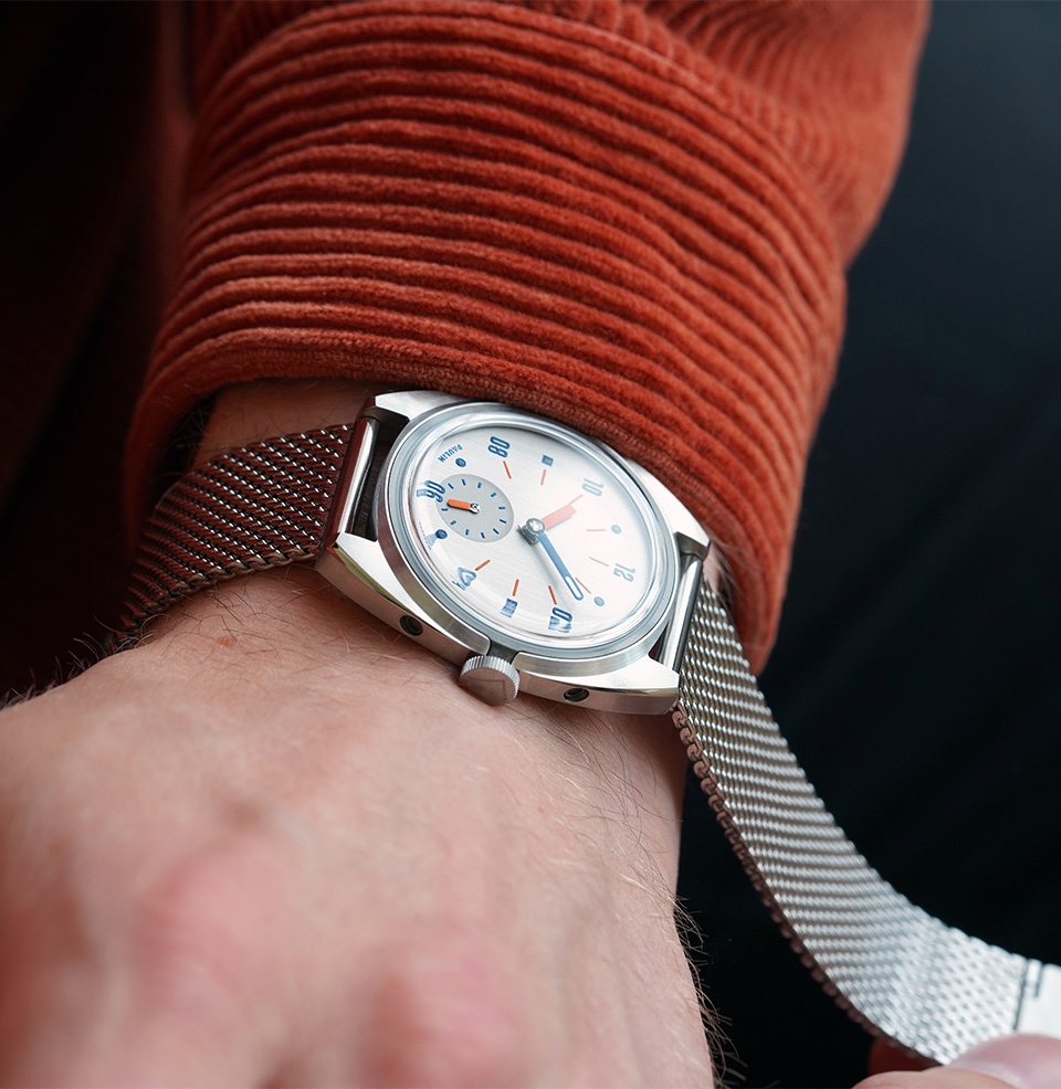 Modul Mesh Stainless Steel Bracelet