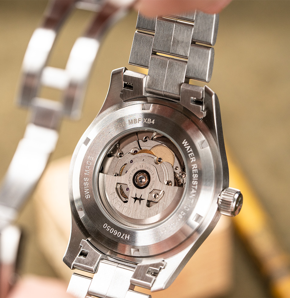 Khaki Field Auto Hamilton H-10 Automatic Movement