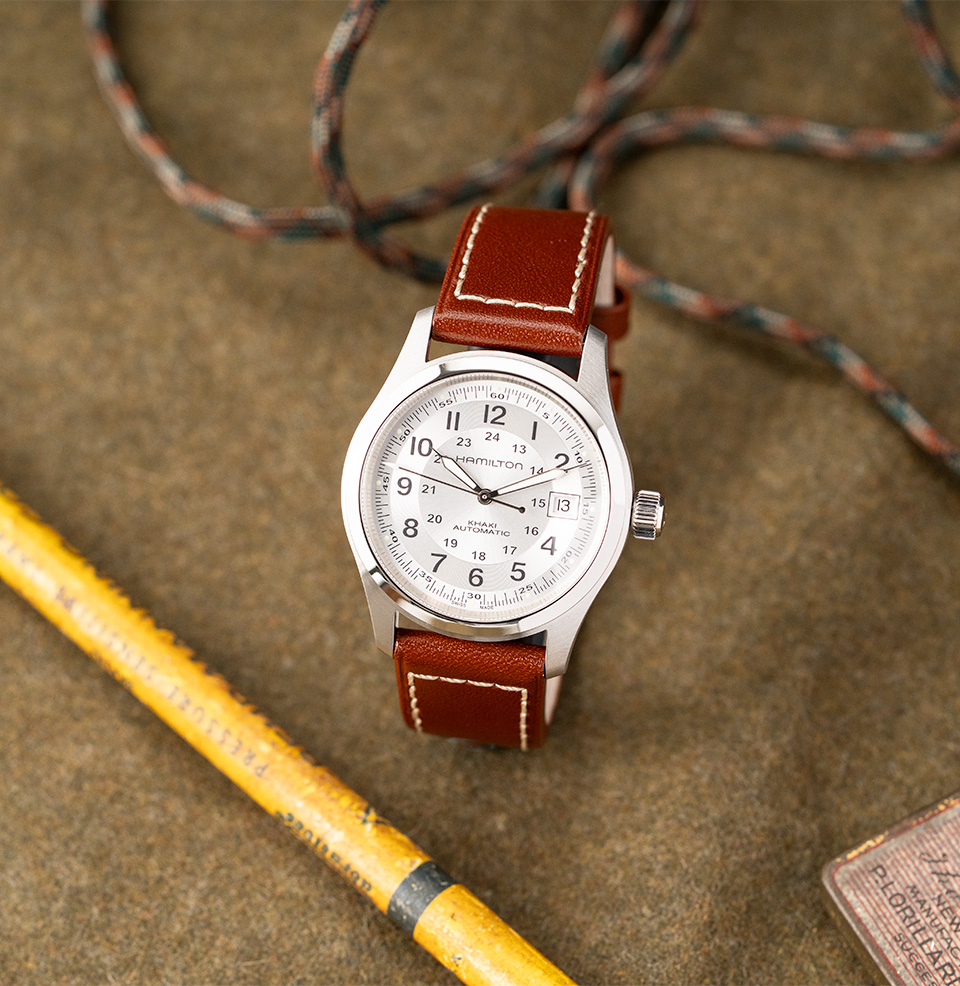 Khaki Field Auto Bold Dial Design